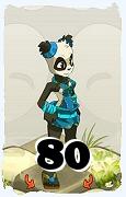 A Dofus character, Pandawa-Air, by level 80