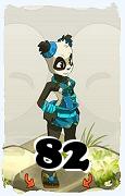 A Dofus character, Pandawa-Air, by level 82