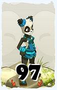 A Dofus character, Pandawa-Air, by level 97