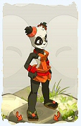 Un personnage du jeu Dofus, Pandawa-Air, au niveau 0