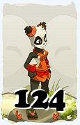 Um personagem do jogo Dofus, Pandawa-Ar, de nivel 124