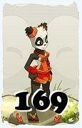 Um personagem do jogo Dofus, Pandawa-Ar, de nivel 169