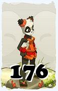 Un personaggio del gioco Dofus, Pandawa-Aria, al livello 176