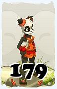 Um personagem do jogo Dofus, Pandawa-Ar, de nivel 179