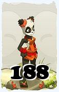 Un personnage du jeu Dofus, Pandawa-Air, au niveau 188