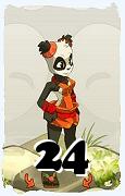 Um personagem do jogo Dofus, Pandawa-Ar, de nivel 24