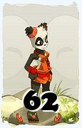 A Dofus character, Pandawa-Air, by level 62