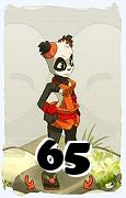 Um personagem do jogo Dofus, Pandawa-Ar, de nivel 65