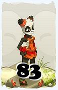 A Dofus character, Pandawa-Air, by level 83