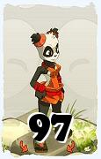 Um personagem do jogo Dofus, Pandawa-Ar, de nivel 97