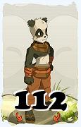 Un personnage du jeu Dofus, Xélor-Air, au niveau 112