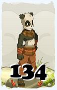 A Dofus character, Sram-Air, by level 134