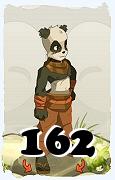 Un personnage du jeu Dofus, Pandawa-Air, au niveau 162