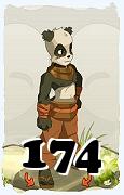 Un personaggio del gioco Dofus, Danzal-Aria, al livello 174