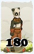 Um personagem do jogo Dofus, Pandawa-Ar, de nivel 180