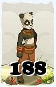 A Dofus character, Sacrier-Air, by level 188