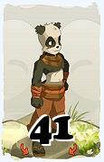 A Dofus character, Pandawa-Air, by level 41