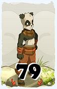 A Dofus character, Pandawa-Air, by level 79