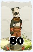 Un personaggio del gioco Dofus, Pandawa-Aria, al livello 80