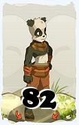 A Dofus character, Pandawa-Air, by level 82