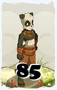 Un personnage du jeu Dofus, Pandawa-Air, au niveau 85