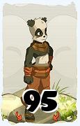 Um personagem do jogo Dofus, Sadida-Ar, de nivel 95