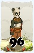 Un personnage du jeu Dofus, Pandawa-Air, au niveau 96