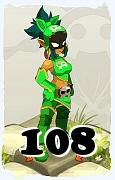 Um personagem do jogo Dofus, Roublard-Ar, de nivel 108