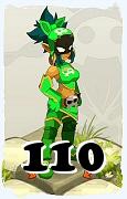 Um personagem do jogo Dofus, Roublard-Ar, de nivel 110