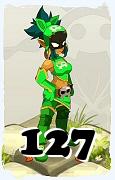 A Dofus character, Rogue-Air, by level 127