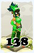 Um personagem do jogo Dofus, Roublard-Ar, de nivel 138