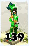 A Dofus character, Rogue-Air, by level 139