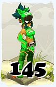 A Dofus character, Pandawa-Air, by level 145