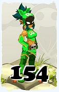 A Dofus character, Rogue-Air, by level 154