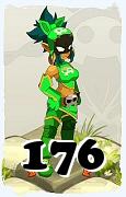 Um personagem do jogo Dofus, Roublard-Ar, de nivel 176