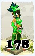 A Dofus character, Rogue-Air, by level 178