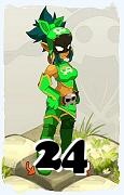 A Dofus character, Rogue-Air, by level 24