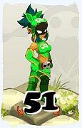 A Dofus character, Rogue-Air, by level 51