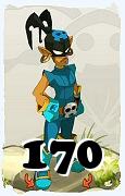 A Dofus character, Rogue-Air, by level 170