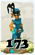 A Dofus character, Rogue-Air, by level 173