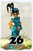 A Dofus character, Rogue-Air, by level 26