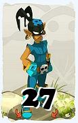 A Dofus character, Rogue-Air, by level 27