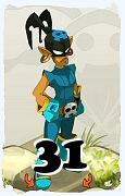 A Dofus character, Rogue-Air, by level 31