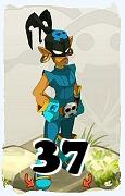 A Dofus character, Rogue-Air, by level 37