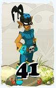 A Dofus character, Rogue-Air, by level 41