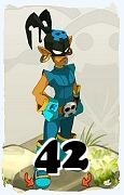 A Dofus character, Iop-Air, by level 42