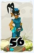 A Dofus character, Sram-Air, by level 56