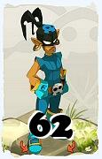 A Dofus character, Rogue-Air, by level 62