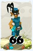 Um personagem do jogo Dofus, Roublard-Ar, de nivel 66