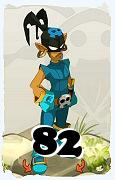 A Dofus character, Sacrier-Air, by level 82